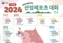 산림레포츠 대회를 한눈에!