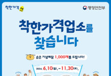 착한가격업소 9000개 돌파…“내년 1만 2000개까지 확대”