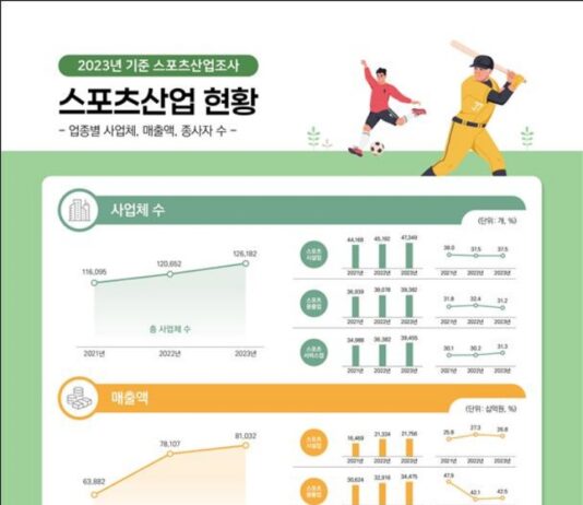 국내 스포츠산업 매출액 81조원 돌파…역대 최대 찍었다