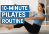 직장인 10분 필라테스 루틴