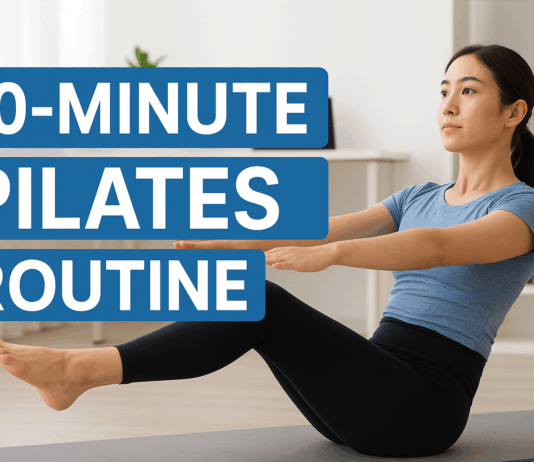 직장인 10분 필라테스 루틴