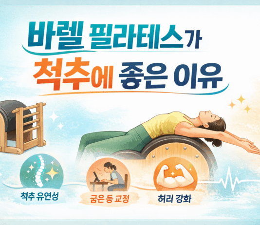 필라테스 기구 바렐이 척추에 좋은 이유